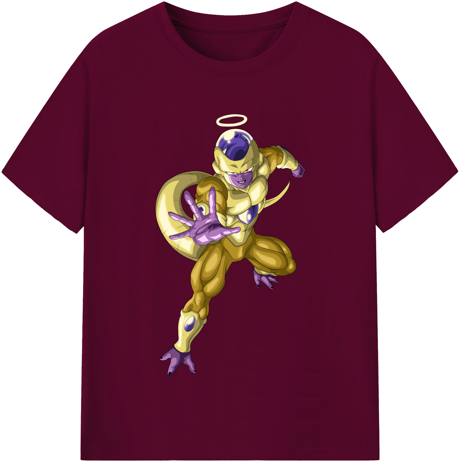 （画像用） ドラゴンボール フリーザ DRAGON BALL Frieza レディースカジュアルプリントTシャツ（綿100％）